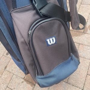 Wilson golf Cart Bag With Shoulder Strap And Rain Cover .